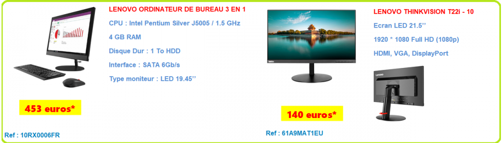 pub pack PC+clavier juillet 2019